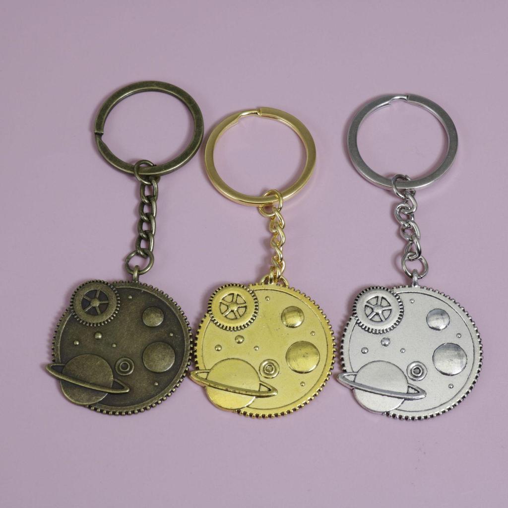 Hot Selling Simple Gear Keychain Pendant