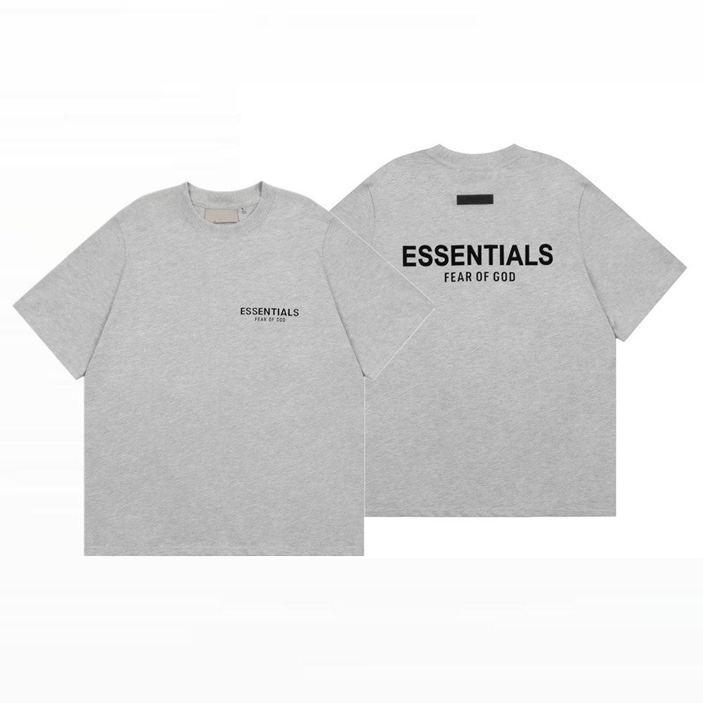 Herbst/Winter Unisex FOG ESSENTIALS Beflockter Hoodie Sweatshirt – Paar Lockerer Schnitt mit Plus Samt