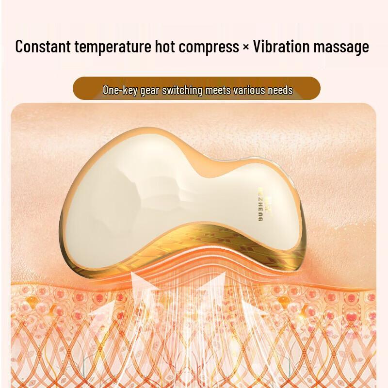 HEZHENG Heated Electric Gua Sha Massager CN Plug (adapter Included)
