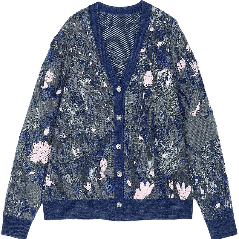 

Кардиган JNBY 2025 Зима 100% Шерсть V-образный вырез XS