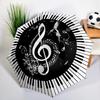Black White Piano Keys Umbrella Automatic Open/close, Sturdy Iron Frame & 8-Rib Struct, Umbrella for Women & Men, Christmas Gift