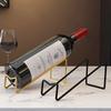 1 Pacote Suporte para Garrafas de Vinho Bancada Suporte para Exposição de Garrafas de Vinho Suporte para Armazenamento de Vinho Decoração Simples para Casa Balcão