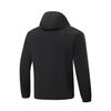 Li Ning Fitness Series Hooded Logo Letter Zipper Sports Windbreaker Men Outerwear AFDW995-1