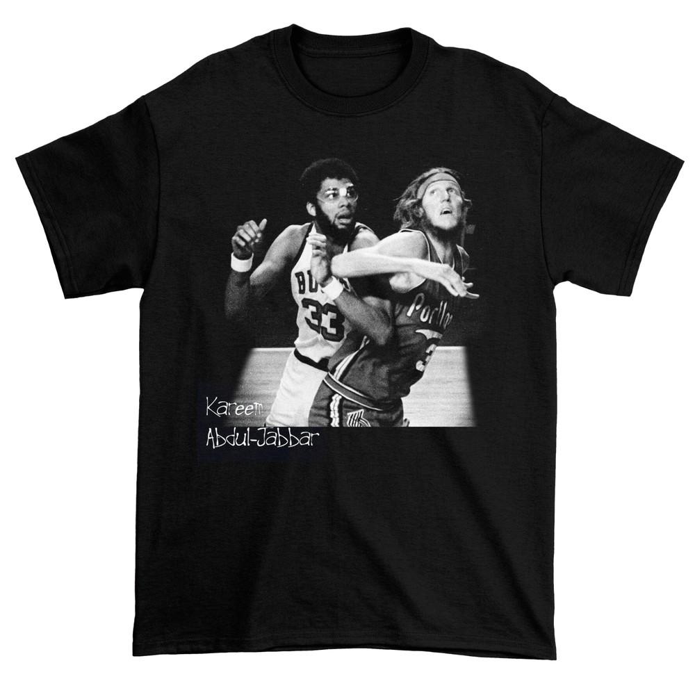 Kareem Abdul Jabbar Signed T-shirt Black Unisex All Sizes JJ4532
