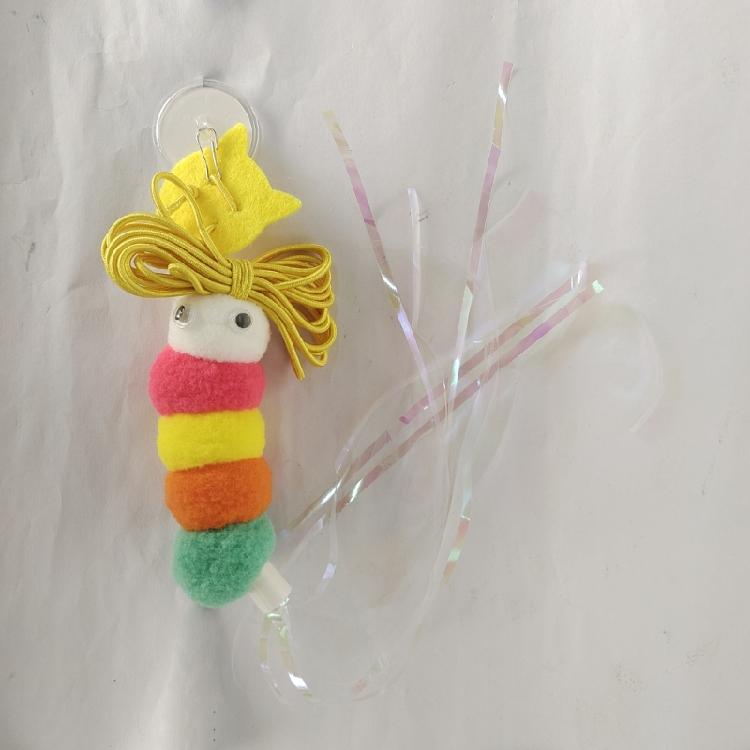 Replacement Cats Toy Game Fishing Poles Self Playing Hanging Toy Training Toy for Stimulating Pet Playing