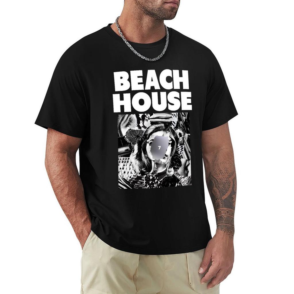 Beach House TShirt Fitness Quick Dry Short Sleeve Top