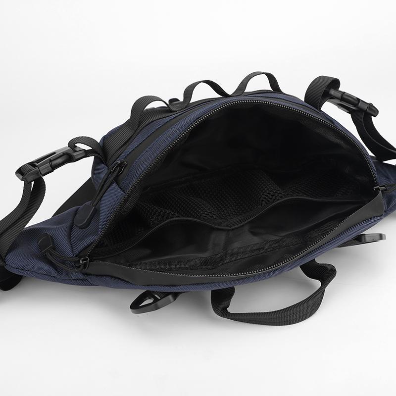 Bolsa de Cintura Esportiva Masculina Multifuncional Bolsa Transversal Bolsa de Peito