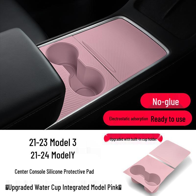 Tesla Model 3/Y Central Control Protective Silicone Pad & Interior Modification Accessory