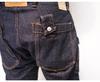 Kojima Jeans 13oz Wide Denim Cargo Made in One Men's Pants, Japan, Wash, RNB-1127W-Indigo-34