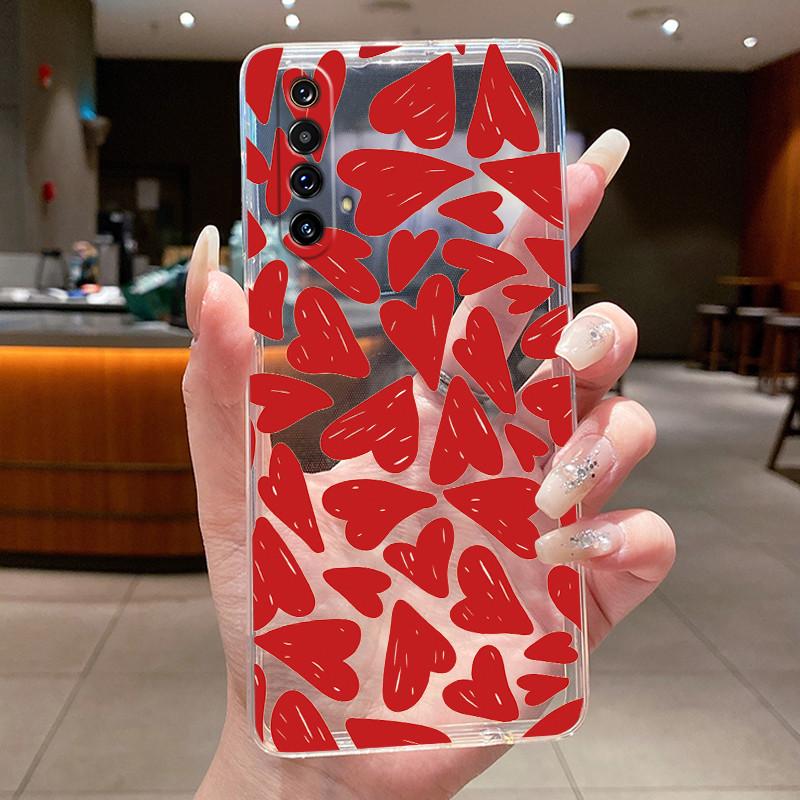 Case For Realme X50 5G/X50 Master Edition/X50m 5G/X3 Bumper Soft Silicone TPU Clear Casing Dreamy Painted Anti-fall Soft Cover
