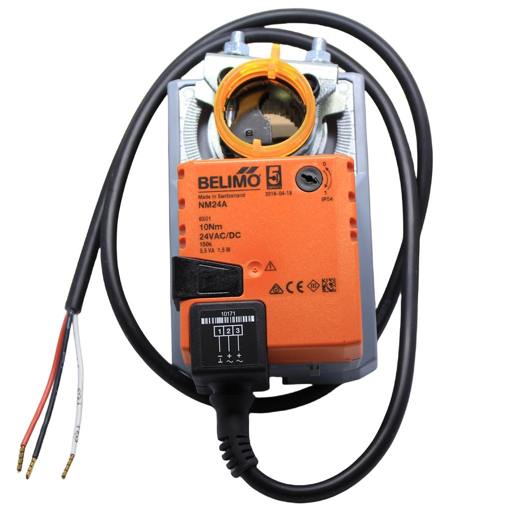 BELIMO 10Nm AC/DC 24V NM24A NM24-TP Damper Actuator for Operating Air Control Dampers In Ventilation and HVAC System