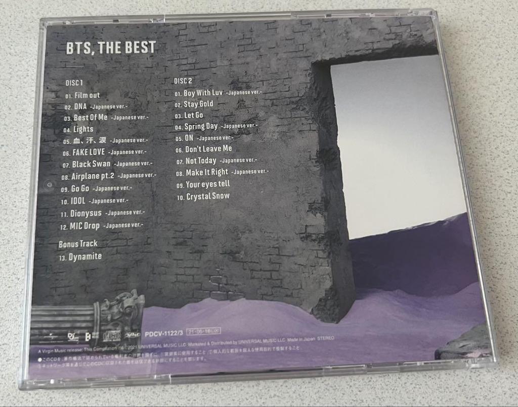 [USED] BTS THE BEST Album CD Trading Card JIMIN Included!