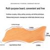 Multi-Functional Beech Wood Gua Sha Board: Wooden Massage Tool for Neck & Shoulder Relief