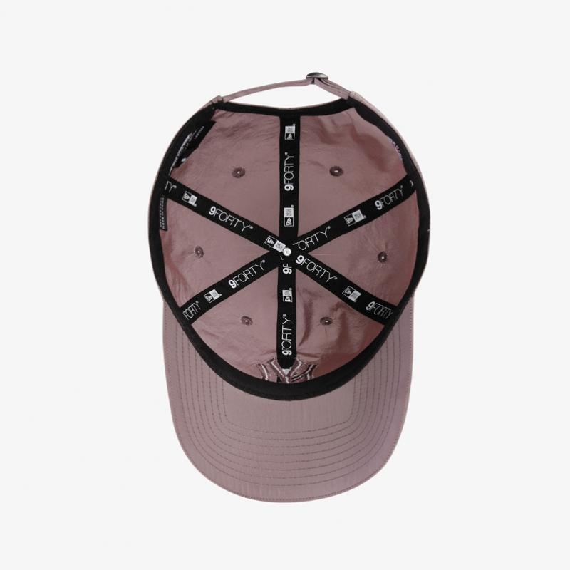 New Era Mlb New York Yankees Nylon Metal 26 Unstructured Ballcap Pink Beige 151