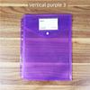 11-Hole Loose-Leaf Bag A4 Folder Protecting Bag Portfolio Contract Information Bag Certificate ID Storage Bag Examination Paper Bag