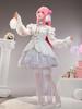 Adult Anime Game Goddess Angel Maid Cute Adorable Moe Cool Costume Cosplay Fancy Dress Transformation Outfit Set White [Miccostumes] Women's One-Piece