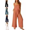 Sleeveless Camisole Casual Pants Set Sleeveless Sling Casual Pants Suit