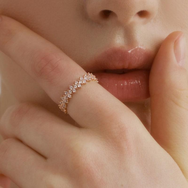 Jean Paul Clarisse [SILVER] Bay Cubic Ring JS-25-003R