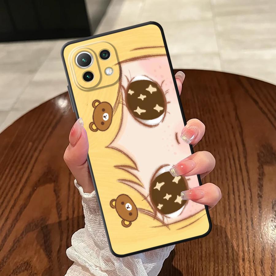 Retro Fashion Anime Eyes Case for Xiaomi Mi 13 Lite 12X 12T Pro 10T 12 14 11T 11 Funda Phone Cover