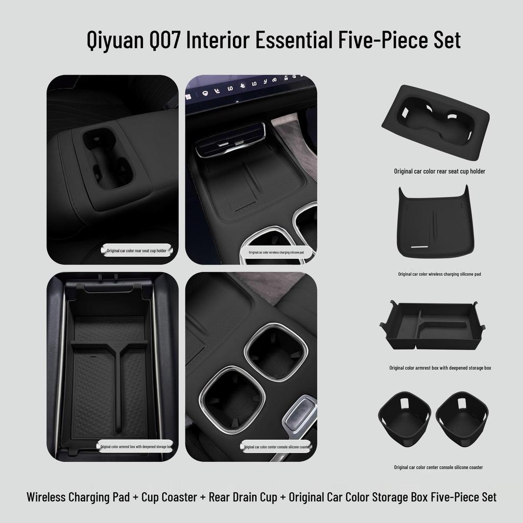 Changan Qiyuan Q07 Silicone Center Console Storage Box for Interior Upgrade