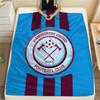 West Ham United Flannel Blanket, High quality Comfortable for All Seasons, Home Decor, Warmth and Comfort