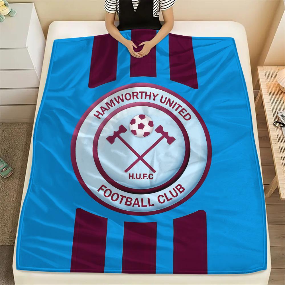 West Ham United Flannel Blanket, High quality Comfortable for All Seasons, Home Decor, Warmth and Comfort