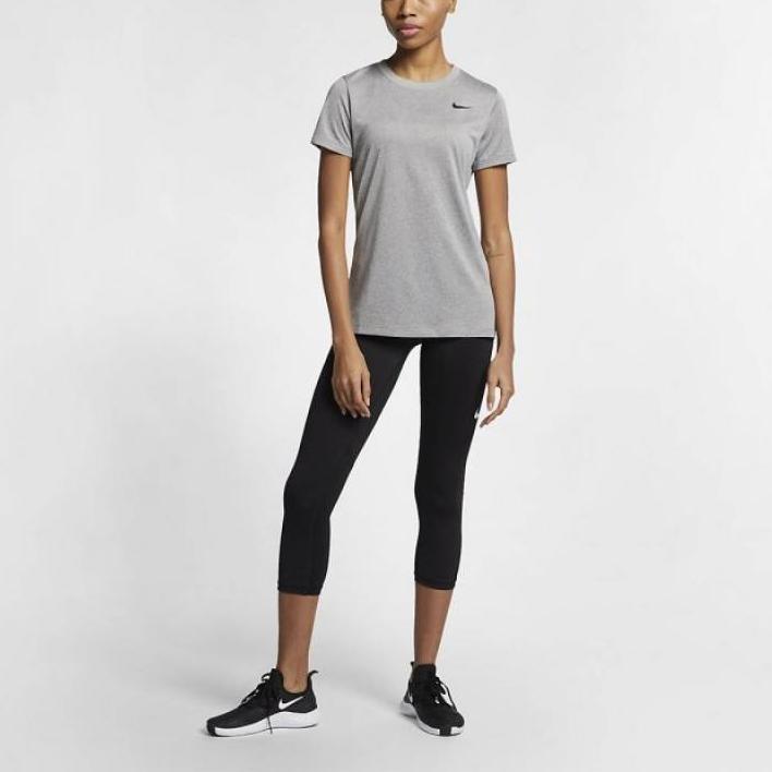 Nike Short Sleeve Crew Neck Logo T-Shirt Women tops AQ3210-063