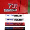 AABIO1 Metal BLUEMOTION Car Fender Side Badge Rear Trunk Emblem Sticker for VW Tiguan Polo Bora Golf Passat Jetta Touareg