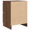 TV Stand in Brown Oak Look 40 x 35 x 54 cm Engineered Wood