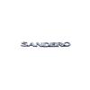 Rear Trunk Lettering Chrome For Sandero Oem 908901792R