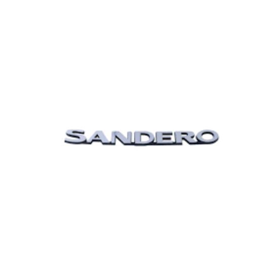 Rear Trunk Lettering Chrome For Sandero Oem 908901792R
