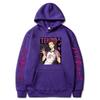 Unisex Oversized Hooded Sweatshirt With Fleece Lining Anime Volleyball Theme Comfort Fit Winter Casual Wear