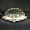 HMT HAND-WINDING VINTAGE INDIAN MENS BLACK COLOR DIAL WATCH a702803-1 R211-a702803