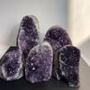 1PC Natural Amethyst Crystal Cluster Quartz Raw Crystals Healing Stone Ore Mineral Home Decor Purple Cornucopia Feng Shui Stone