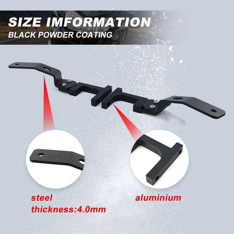 Fit For BMW R1200RT 2014-2018 R1250RT - Auxiliary Lights Bracket Fog Lights Bracket Motorcycle Lower Driving Light Mount