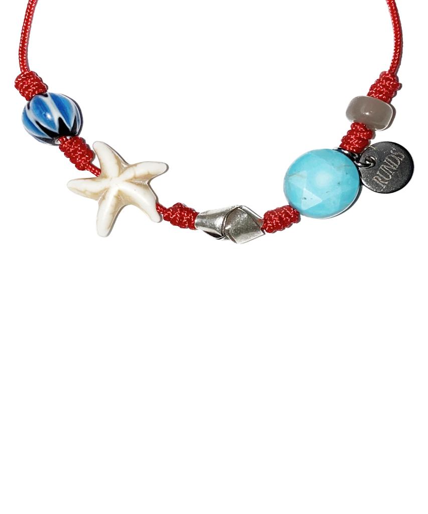 Runds Red Gemstone Bracelet