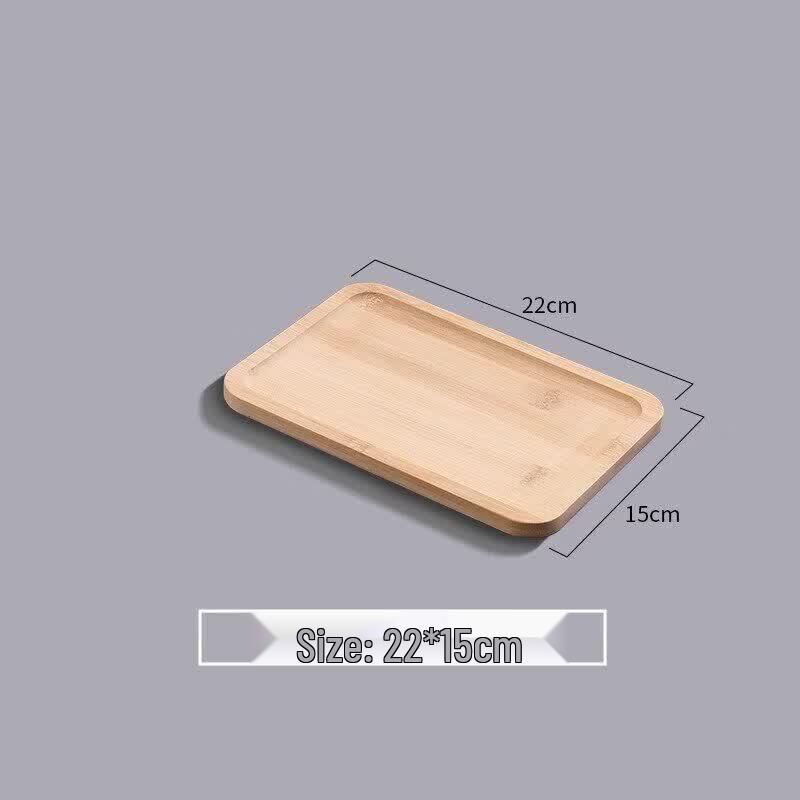 Japanese Style Wooden Serving Tray