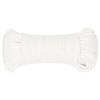 152544 vidaXL Corde de bateau Blanc complet 5 mm 25 m Polypropylène