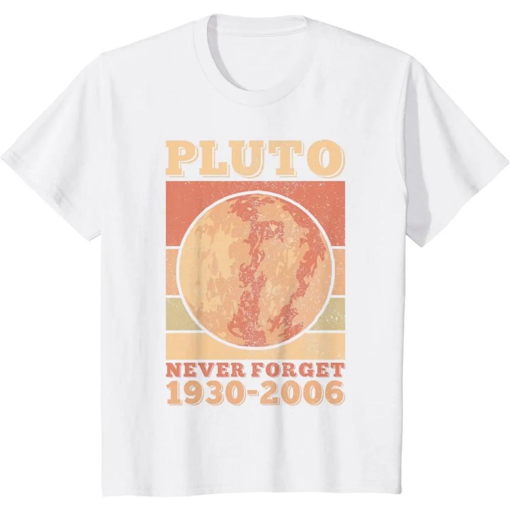 Pluto Never Forget Space Science Astronomy Men Women Funny T-Shirt