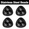 Mini Self Adhesive Caster Wheels Universal Stainless Steel Swivel Wheel 360° Rotation Pulley for Furniture Cabinet Trash