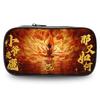 Fabric Nezha Oxford Pencil Case Organizer For Students And Teens Storage Bag