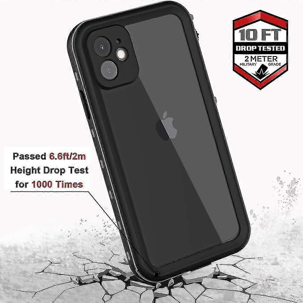 Wasserdichte Hülle für iPhone 11 mit Displayschutz, Vollkörperschutz, Stoßfest, Staubdicht, Schmutzdicht, Strapazierfähig, IP68 Wasserdichte Hülle für iPhone 11(6,1 Zoll