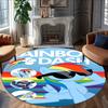 1pc My Little Pony7 Print Round Carpet Chair Round Carpet Suitable for Bedroom Living Room Home Decorative Carpet