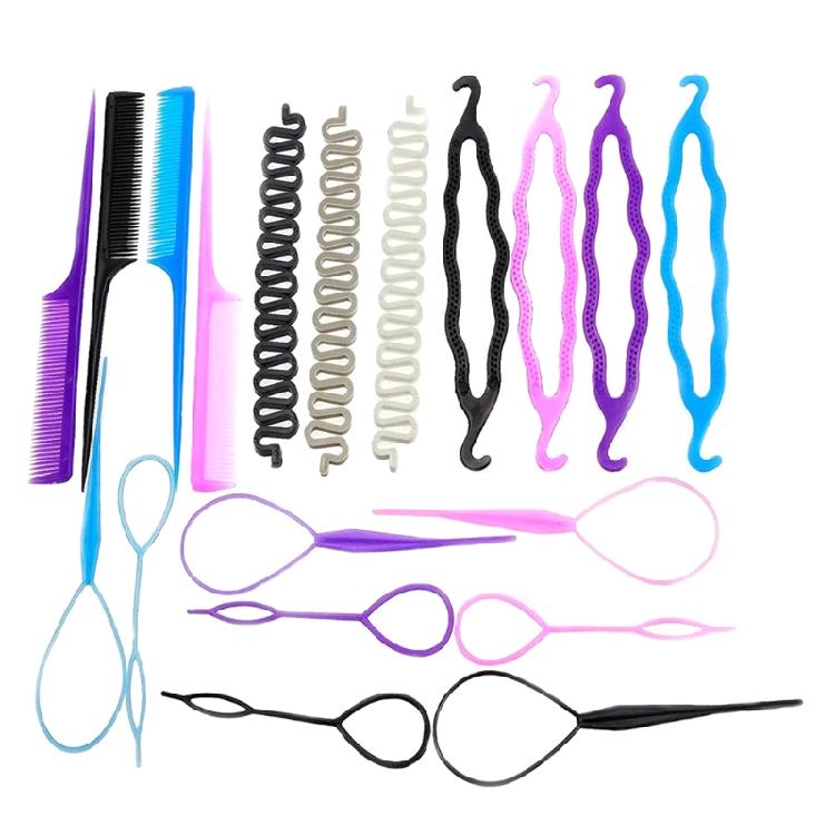 DIY Accessories Hair Modelling Tool Kit Magic Fast Spiral Hair Braid Braiding 1