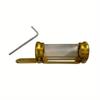 Universal Motorcycles Metal Tax Disc Tube Holder Stand Moped Scooter Transparent Cylinder Paper Placing Tube Waterproof D7YA