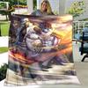 Jojo's Bizarre Adventure  Anime Soft Plush Blanket,Flannel Blanket Throw Blanket for Living Room Bedroom Bed Sofa Picnic Cover