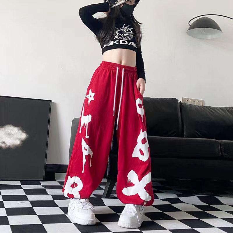 Trendiga hiphopdansbyxor för barn - Lös passform för pojkar och flickor
