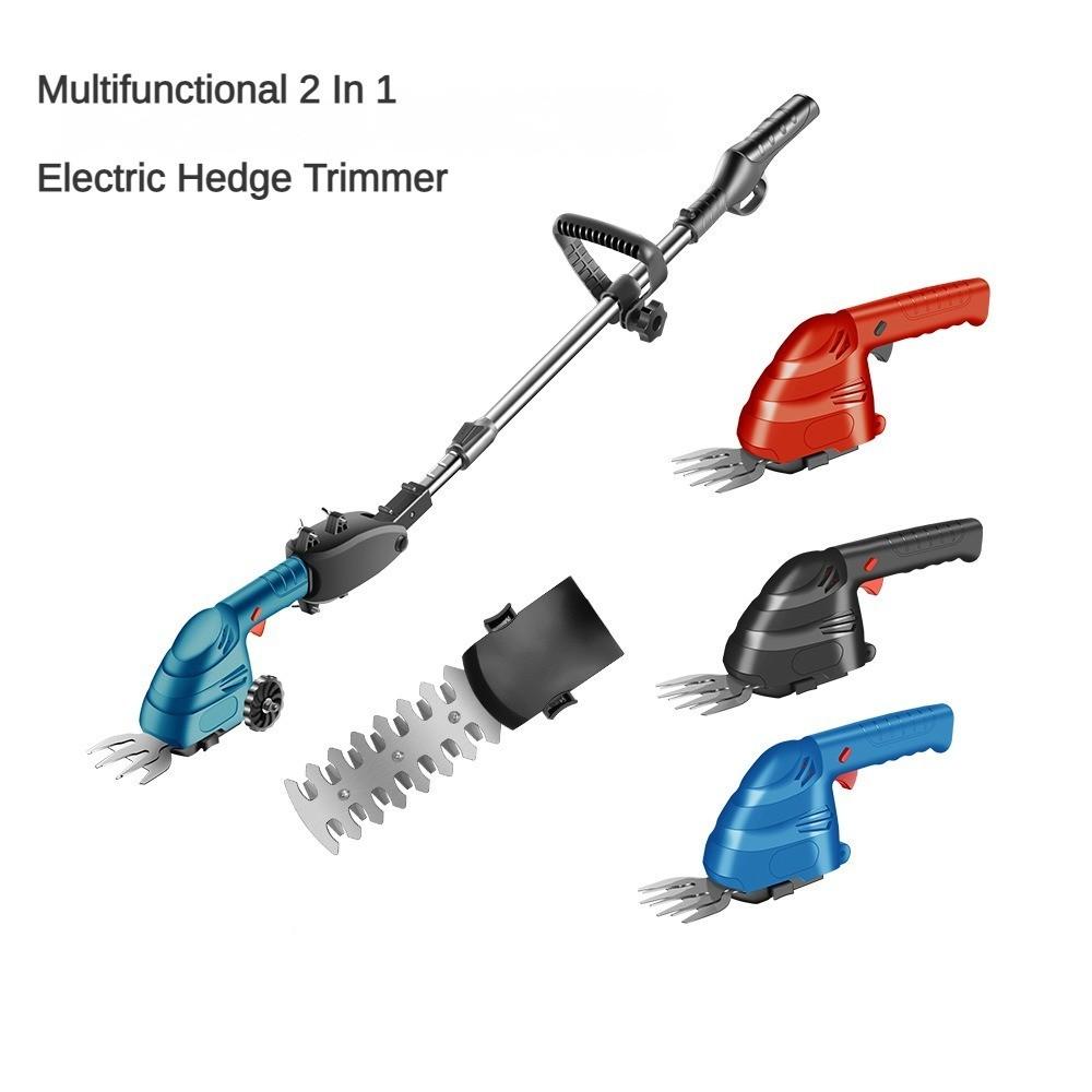 Wireless Portable Electric Hedge Trimmer Multifunctional Handheld Lawn Mower Household Rechargeable Pruning Saw