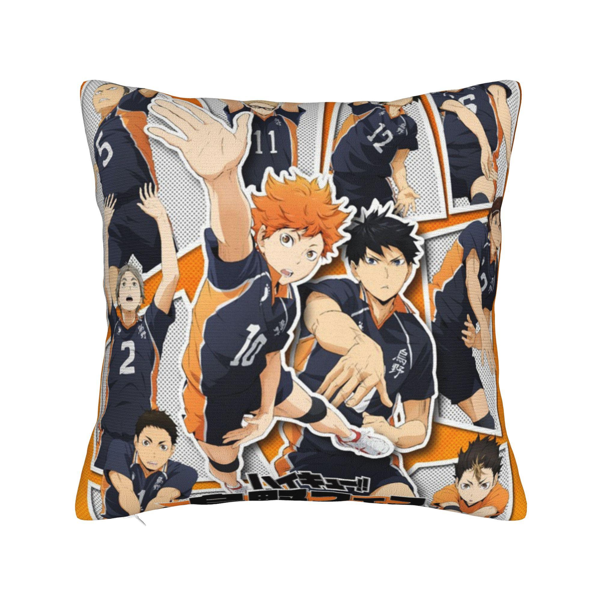 

Saiki k what a pain Saiki Kusuo Pillowcase Polyester Cushion Cover Decoration Pillow Case Cover Home Square 18 30x30cm 12x12in