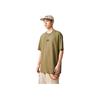 Li-Ning Casual Minimalist Solid Color Round Neck Pullover Short Sleeve T-Shirt Unisex Tops Bronze AHSV277-7